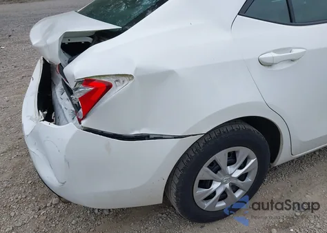 2015 Toyota Corolla L из США, поврежденный, VIN 2T1BURHEXFC454367